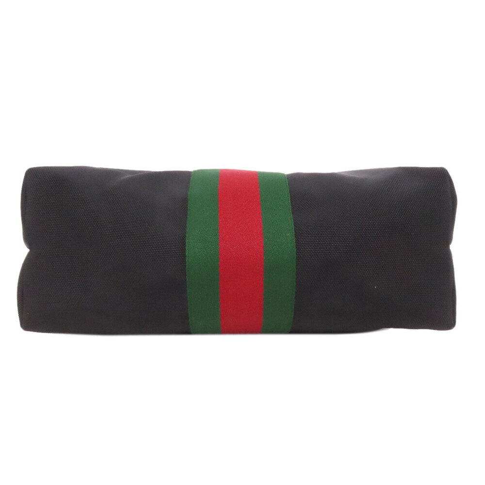 Gucci Sherry Line Shoulder Bag black techno leather - Picture 4 of 11